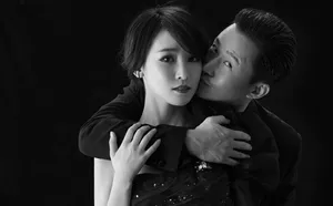 吴京谢楠黑白甜蜜大片高清图片_3