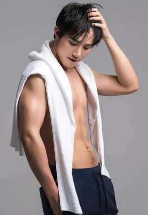 黄圣池图片:型男肌肉行走的荷尔蒙_1