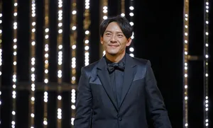 张震戛纳国际电影节帅气图片