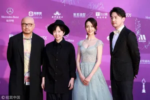 佟丽娅雷佳音北京国际电影节红毯图片_5