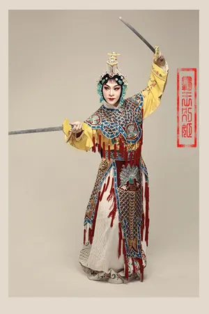 于毅《灵魂摆渡之风华绝代》戏曲花旦写真图片