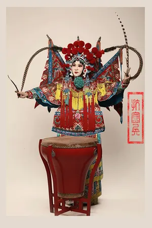 于毅《灵魂摆渡之风华绝代》戏曲花旦写真图片