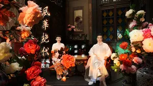 岳丽娜于毅风华绝代双人戏曲写真图片