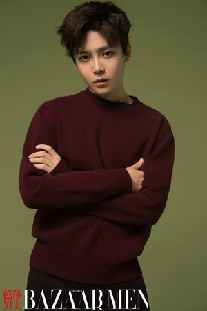 侯明昊《芭莎男士》杂志写真图片_5
