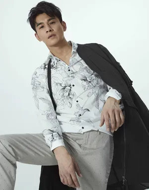 人气男神乔振宇帅气杂志写真高清图片_7