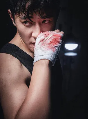 罗晋背心型男帅气图片_3
