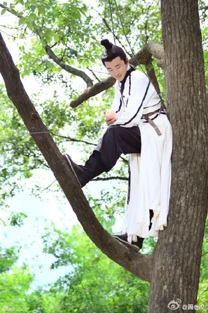 《封神》历时五个月的拍摄，扮演杨戬那一副“朝歌城危罗晋图片_2