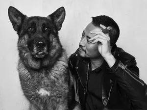 张涵予警犬男性荷尔蒙酷帅写真图片_4