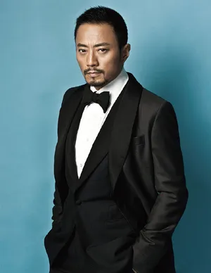 张涵予《ElleMen》硬汉帅气写真图片_3