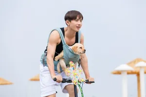 成毅与爱犬花样美图_4
