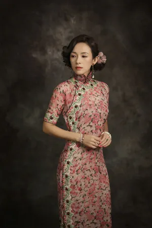 章子怡周一围《胭脂扣》剧照图片_8