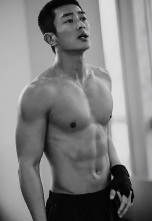 杜江训练帅气肌肉照高清图片_6