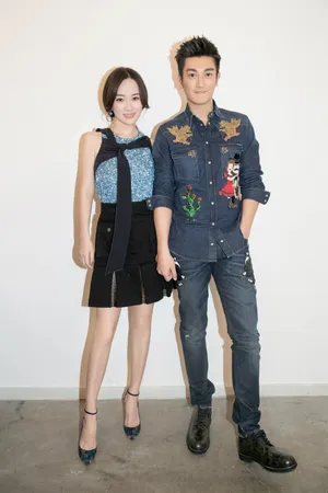 杜江霍思燕夫妇最新写真图片