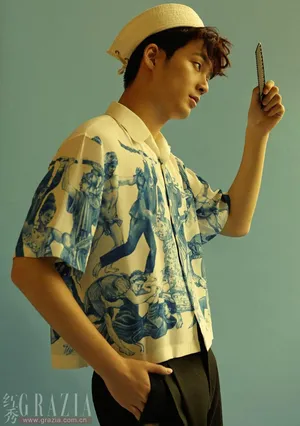 爸爸去哪儿潮男董力时尚大片图片_3