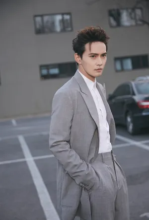 徐正溪西服正装儒雅帅气写真图片_5