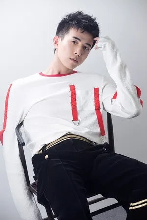 李川时尚潮流套头衫写真随性帅气_4
