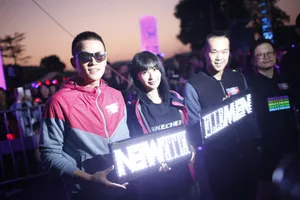 李菲儿运动潮范亮相与欧豪助阵热波电跑中国首站_4