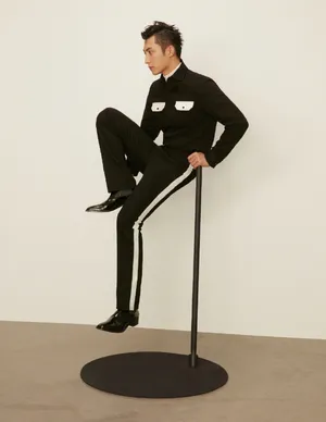 黄景瑜《男人装》简约型男写真图片_3