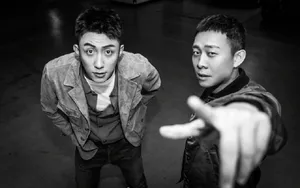 黄景瑜张译黑白质感时尚大片写真高清壁纸