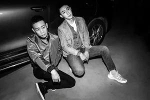 黄景瑜张译黑白质感时尚大片写真高清壁纸_3