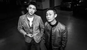 黄景瑜张译黑白质感时尚大片写真高清壁纸_6