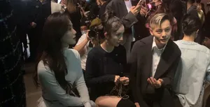 陈伟霆杨幂刘诗诗热聊养眼现场照图片