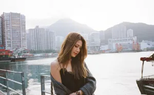 周秀娜妩媚妖娆性感长发写真_4