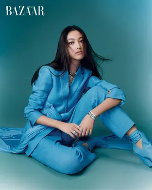 任达华女儿任晴佳12月杂志封面写真图片_3