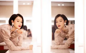 胡杏儿短发性感靓丽写真图片_5