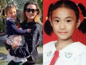 陈冠希父女陪秦舒培开工亲密自拍图片
