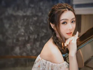 薛凯琪透明纱裙性感写真图片_5