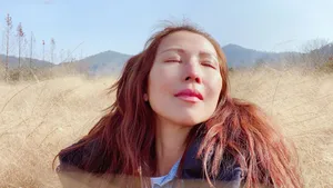 蔡少芬素颜皮肤光滑白皙自拍图片_2