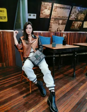 文咏珊性感甜酷写真图片