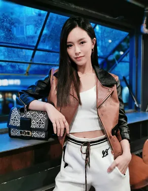 文咏珊性感甜酷写真图片_2