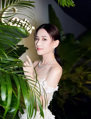 何超莲露背长裙造型性感图片写真_3
