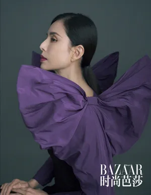 李若彤时尚芭莎魅力写真图片_3