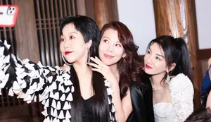 蔡少芬黄奕气质优雅出众美照图片_2