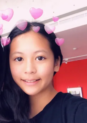 翁虹13岁女儿甜美可爱庆生美照图片_4