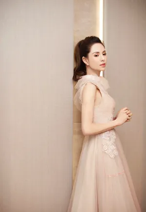 李若彤纱裙性感仙气写真图片