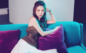 薛凯琪白裙优雅写真图片_3