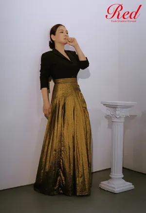 陈松伶黑裙优雅魅力写真图片_4