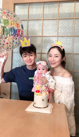 杨怡罗仲谦甜蜜恩爱过生日美照图片