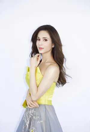 李若彤抹胸裙性感写真图片