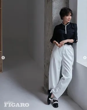 刘嘉玲美飒性感写真图片_2