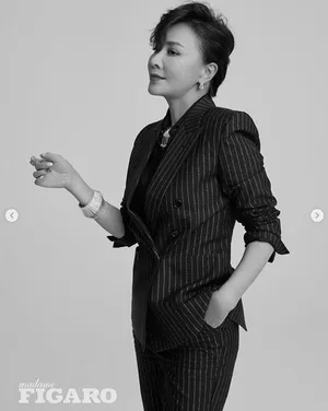 刘嘉玲美飒性感写真图片_8