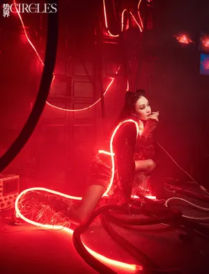 钟丽缇性感美艳光影写真图片_3