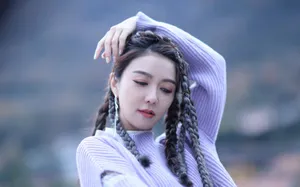薛凯琪海边时尚优雅写真图片_7