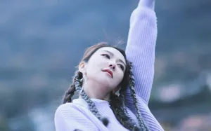 薛凯琪海边时尚优雅写真图片_9