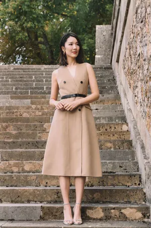 李亚男高挑性感春日写真图片_3