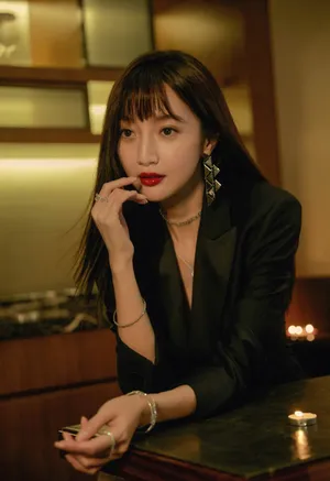 郑雅文西装短裙妩媚写真图片_6